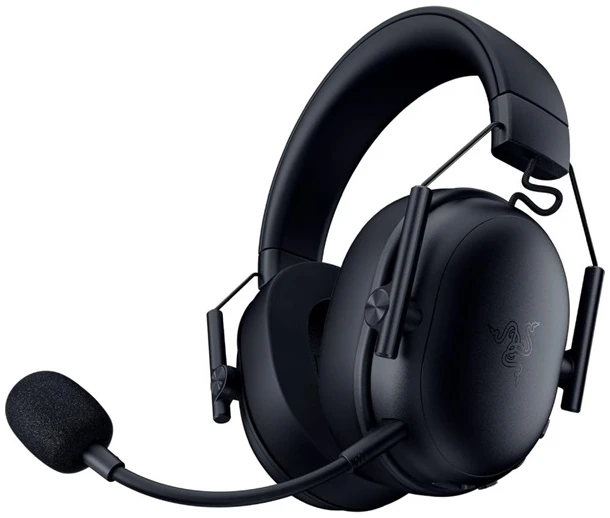 Razer Fejhallgató - Blackshark V3 X Hyperspeed PS  (Bluetooth, mikrofon, hangerőszabályzó, fekete/kék)