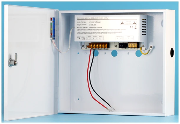 Walisec szünetmentesíthető tápegység - UPS120-12B (12-14V/10A, IP20, 120W, Támogatott akkumulátor: 12V/12Ah)