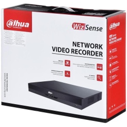 Dahua NVR Rögzítő - NVR4104HS-EI (4 csatorna, H265+, 80Mbps rögzítési sávszélesség, HDMI+VGA, 2xUSB, 1xSata, AI)