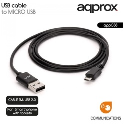 APPROX Kábel - USB2.0 to Micro USB 1m
