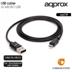APPROX Kábel - USB2.0 to Micro USB 1m