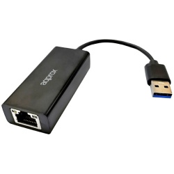 APPROX Kábel átalakító - USB2.0 to RJ45 (10/100) Fekete