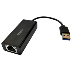 APPROX Kábel átalakító - USB3.0 to RJ45 (10/100/1000) Fekete