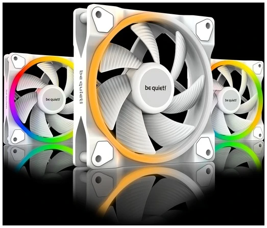 Be Quiet! Cooler 12cm - LIGHT WINGS WHITE 120mm PWM Triple Pack (RGB, 1700rpm, 20,6dB, fehér) 1 Be Quiet! Cooler 12cm - LIGHT WINGS WHITE 120mm PWM Triple Pack (RGB, 1700rpm, 20,6dB, fehér)
