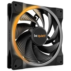 Be Quiet! Cooler 14cm - LIGHT WINGS 140mm PWM high-speed (RGB, 2200rpm, 31dB, fekete)