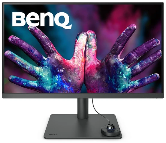 BenQ Monitor 27" - PD2705U (IPS, 16:9, 3840x2160, 5ms, 350dc/m2,  DP, HDMI, USB-C, Speaker, mag.áll., Pivot)