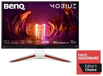 BenQ Monitor 31,5" - EX3210U (IPS, 16:9, 3840x2160, 2ms, 300cd/m2, 2xHDMI, DP, Freesync, 144Hz)