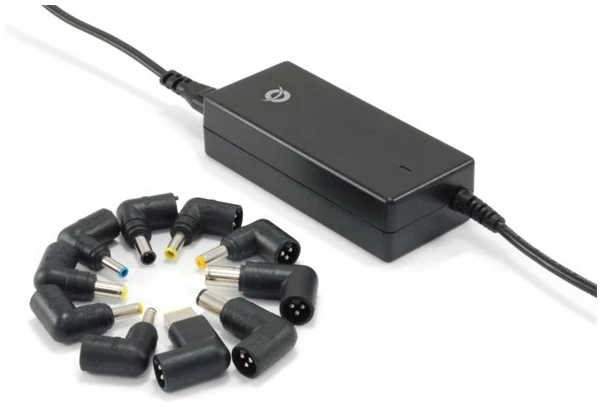 Conceptronic Univerzális Töltő adapter 65W - CNB65 (10 csatlakozó, túlfeszültség/rövidzárlat/túlmelegedés védelem)