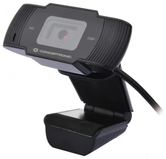 Conceptronic Webkamera - AMDIS03B (1280x720 képpont, 30 FPS, USB 2.0, univerzális csipesz, mikrofon) 1 Conceptronic Webkamera - AMDIS03B (1280x720 képpont, 30 FPS, USB 2.0, univerzális csipesz, mikrofon)