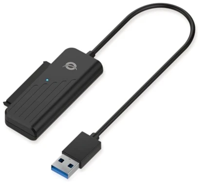 Conceptronic átalakító - ABBY01B (USB-A 3.0 to SATA, Kompatibilis: 2,5" SATA HDD/SSD) 1 Conceptronic átalakító - ABBY01B (USB-A 3.0 to SATA, Kompatibilis: 2,5" SATA HDD/SSD)