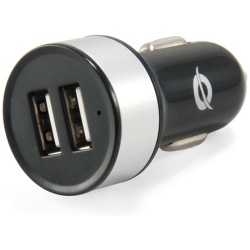 Conceptronic telefon töltő - CUSBCAR2A (Szivargyujtós töltő: 2x USB-A)