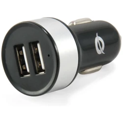 Conceptronic telefon töltő - CUSBCAR2A (Szivargyujtós töltő: 2x USB-A)