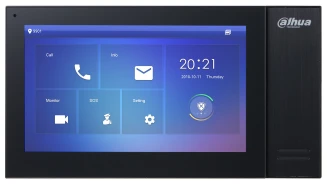 Dahua IP video kaputelefon - VTH2421FW-P (beltéri egység, 7" touch screen, 1024x600, PoE, SD, I/O, fehér) 1 Dahua IP video kaputelefon - VTH2421FW-P (beltéri egység, 7" touch screen, 1024x600, PoE, SD, I/O, fehér)