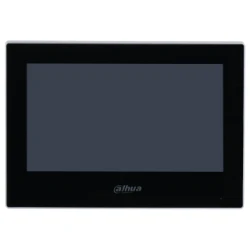 Dahua IP video kaputelefon - VTH2621G-WP (beltéri egység, WiFi, 7" touch screen, 1024x600, PoE, SD, I/O, H.265, fekete)