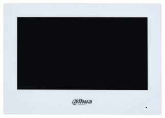 Dahua IP video kaputelefon - VTH2621GW-WP (beltéri egység, WiFi, 7" touch screen, 1024x600, PoE, SD, I/O, H.265, fehér)