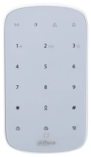 Dahua Vezeték nélküli kezelő - AirShield ARK30T-W2 (IC kártya (Mifare); 32 felhasználó; 868MHz, AES128, Mabisz)
