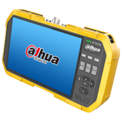 Dahua teszt monitor - PFM907-E (IP/HDCVI/CVBS; 7"kijelző, Ethernet/IP teszt, IP konf, BNC be-/kimenet, onvif, PoE, akk)