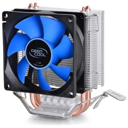 DeepCool CPU Cooler - ICE EDGE MINI FS V2.0 (25dB; max. 47,57 m3/h; 3pin csatlakozó; 2 db heatpipe, 8cm)
