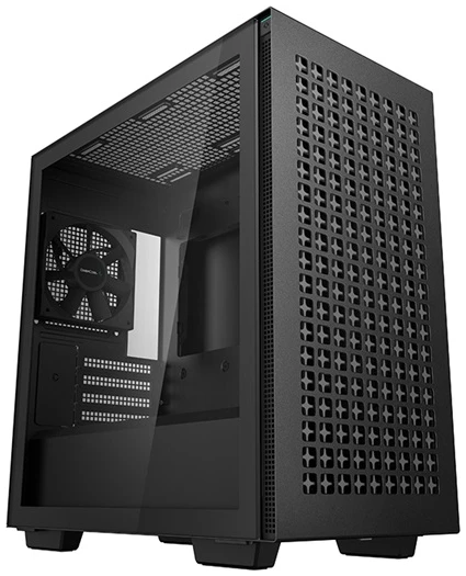 DeepCool Számítógépház - CH370 (fekete, ablakos, 1x12cm ventilátor, Mini-ITX / Micro-ATX, 2xUSB3.0) 1 DeepCool Számítógépház - CH370 (fekete, ablakos, 1x12cm ventilátor, Mini-ITX / Micro-ATX, 2xUSB3.0)