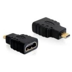 Delock Átalakító - 65242 (HDMI-A - HDMI micro D, anya/apa)