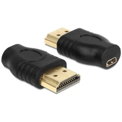 Delock Átalakító - 65507 (HDMI-A - HDMI micro D, apa/anya)