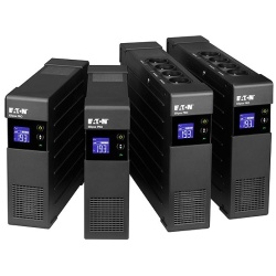 EATON szünetmentes 1600VA - ELP1600DIN (8 Schuko kimenet, line-interaktív, LCD, USB, szoftver, AVR, rack/torony)