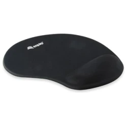 Equip-Life Egérpad - 245014 (szövet, csúszásmentes, 230 x 200 x 20mm, csuklótámasz, fekete)