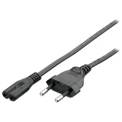 Equip Kábel - 112160 (Notebook tápkábel, nem földelt, 1,8m)