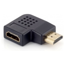Equip Átalakító - 118910 (HDMI-HDMI átalakító anya/apa, 90 fokban hajlított)