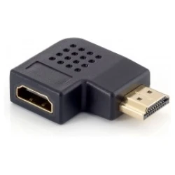 Equip Átalakító - 118910 (HDMI-HDMI átalakító anya/apa, 90 fokban hajlított)