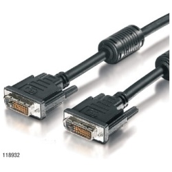 Equip Kábel - 118932 (DVI-D Dual Link kábel, apa/apa, 1,8m)