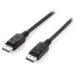 Equip Kábel - 119333 (DisplayPort1.2 kábel, 4K/30Hz, apa/apa, 3m)