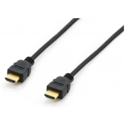 Equip Kábel - 119374 (HDMI2.0 kábel, apa/apa, 4K/60Hz, HDR, aranyozott, 15m)