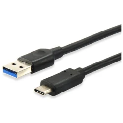 Equip Átalakító Kábel - 12834107 (USB-C -> USB-A 3.0 kábel, apa/apa, 1m)