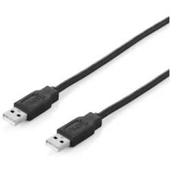 Equip Kábel - 128870 (USB2.0, A-A kábel, apa/apa, duplán árnyékolt, 1,8m)