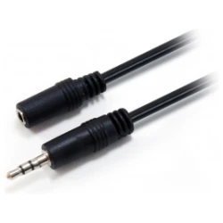Equip Kábel - 14708207 (Audió kábel, 3,5 mm jack - 3,5 mm jack, apa/anya, 2,5m)