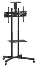 Equip TV/Monitor állvány - 650603 (37"-70" álló, dönthető, állítható magasság, Max.:50kg, fekete/szürke) 1 Equip TV/Monitor állvány - 650603 (37"-70" álló, dönthető, állítható magasság, Max.:50kg, fekete/szürke)
