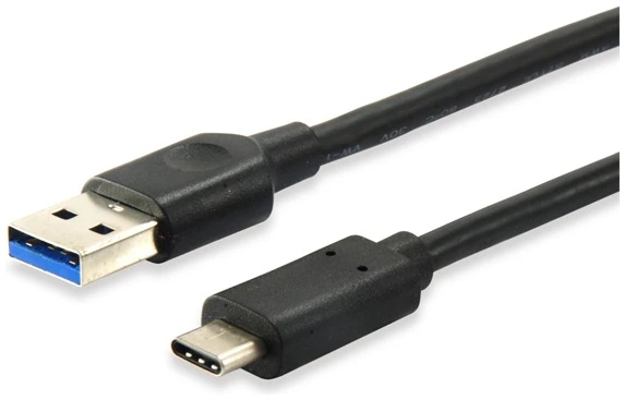Equip Átalakító Kábel - 128344 (USB-C 3.2 Gen1 to USB-A, apa/apa, fekete, 2m) 1 Equip Átalakító Kábel - 128344 (USB-C 3.2 Gen1 to USB-A, apa/apa, fekete, 2m)
