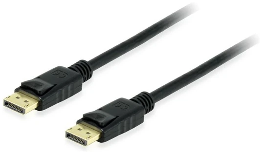 Equip Kábel - 119253 (DisplayPort1.4 kábel, 8K/60Hz, apa/apa, fekete, 3m) 1 Equip Kábel - 119253 (DisplayPort1.4 kábel, 8K/60Hz, apa/apa, fekete, 3m)