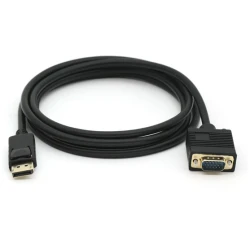 Equip Kábel - 119338 (DisplayPort to VGA, apa/apa, 2m)
