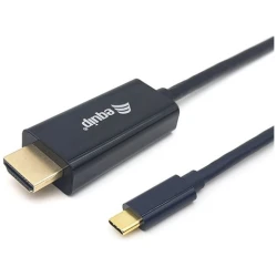Equip Kábel - 133412 (USB-C to HDMI, apa/apa, 4K/30Hz, műanyag burkolat, 2m)