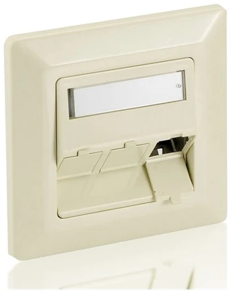 Equip Keystone Fali aljzat - 760304 (3 port, Cat6, UTP, fehér) 1 Equip Keystone Fali aljzat - 760304 (3 port, Cat6, UTP, fehér)