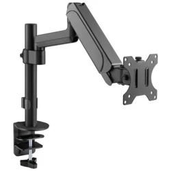 Equip Monitor Asztali konzol - 650132 (13"-32",1 monitor, dönthető, forgatható, állítható magasság, Max.: 9kg, fekete)