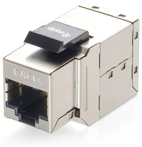 Equip RJ45 Keystone Toldó - 125596 (UTP, Cat6A, árnyékolt, fém) 8db/csomag 1 Equip RJ45 Keystone Toldó - 125596 (UTP, Cat6A, árnyékolt, fém) 8db/csomag