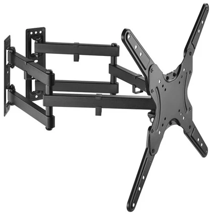 Equip TV Fali sarok konzol - 650328 (23"-55", Max.: 45kg, dönthető, forgatható, sarokba szerelhető, fekete) 1 Equip TV Fali sarok konzol - 650328 (23"-55", Max.: 45kg, dönthető, forgatható, sarokba szerelhető, fekete)