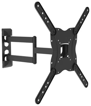Equip TV Fali konzol - 650407 (23"-55", dönthető, forgatható, kihúzható, Max.: 30kg, fekete)