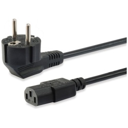 Equip Tápkábel - 112121 (PC tápkábel, C13, fekete, 3m)