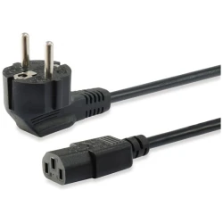 Equip Tápkábel - 112121 (PC tápkábel, C13, fekete, 3m)
