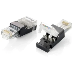Equip csatlakozó - 121163 (RJ45, Cat5e, UTP, tool-free) 2db/csomag