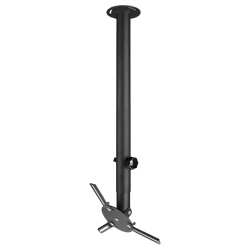 Everest Projektor Mennyezeti konzol - PRJ-187 (Dönthető. fekete, 63-102cm, 13kg teherbírás)